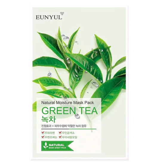 EUNYUL Natural Moisture Mask Pack Green Tea