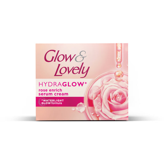 Glow and Lovely HydraGlow Rose Enrich Serum Cream