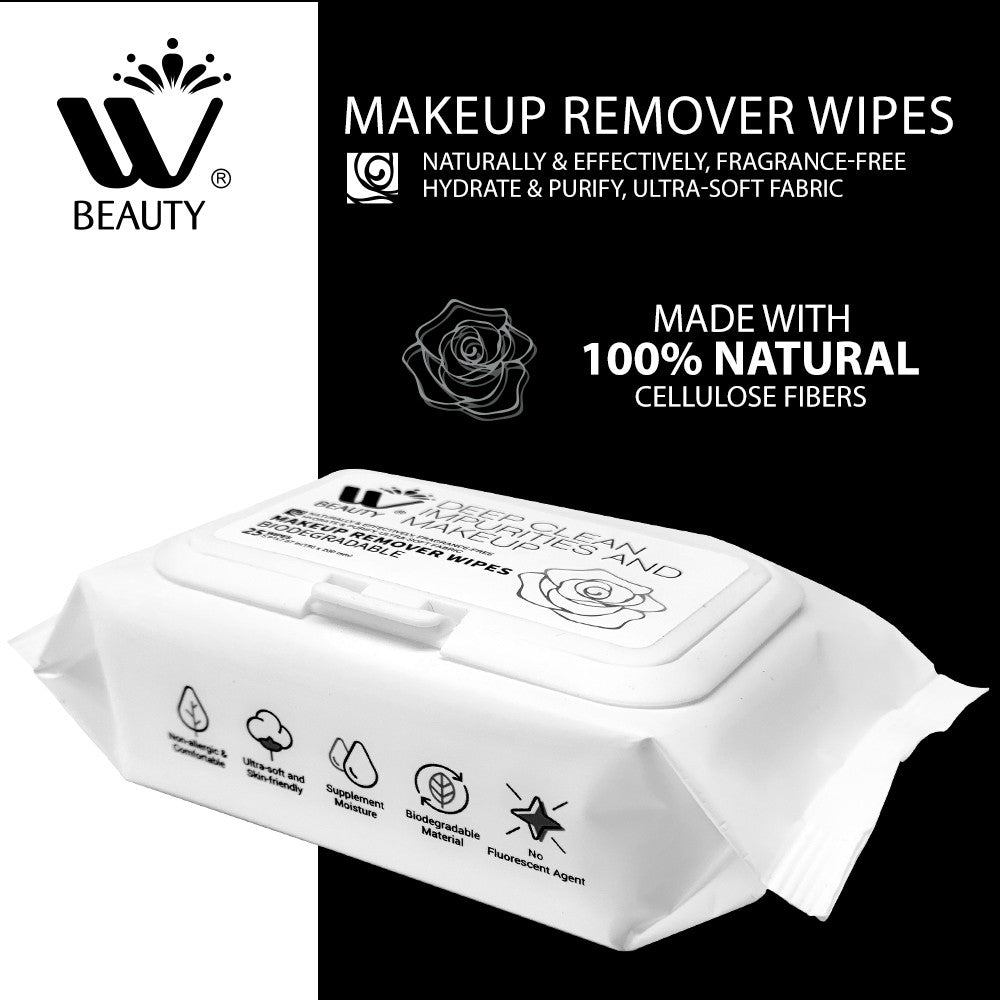 WBM Makeup Remover Wipes 25 Wipes