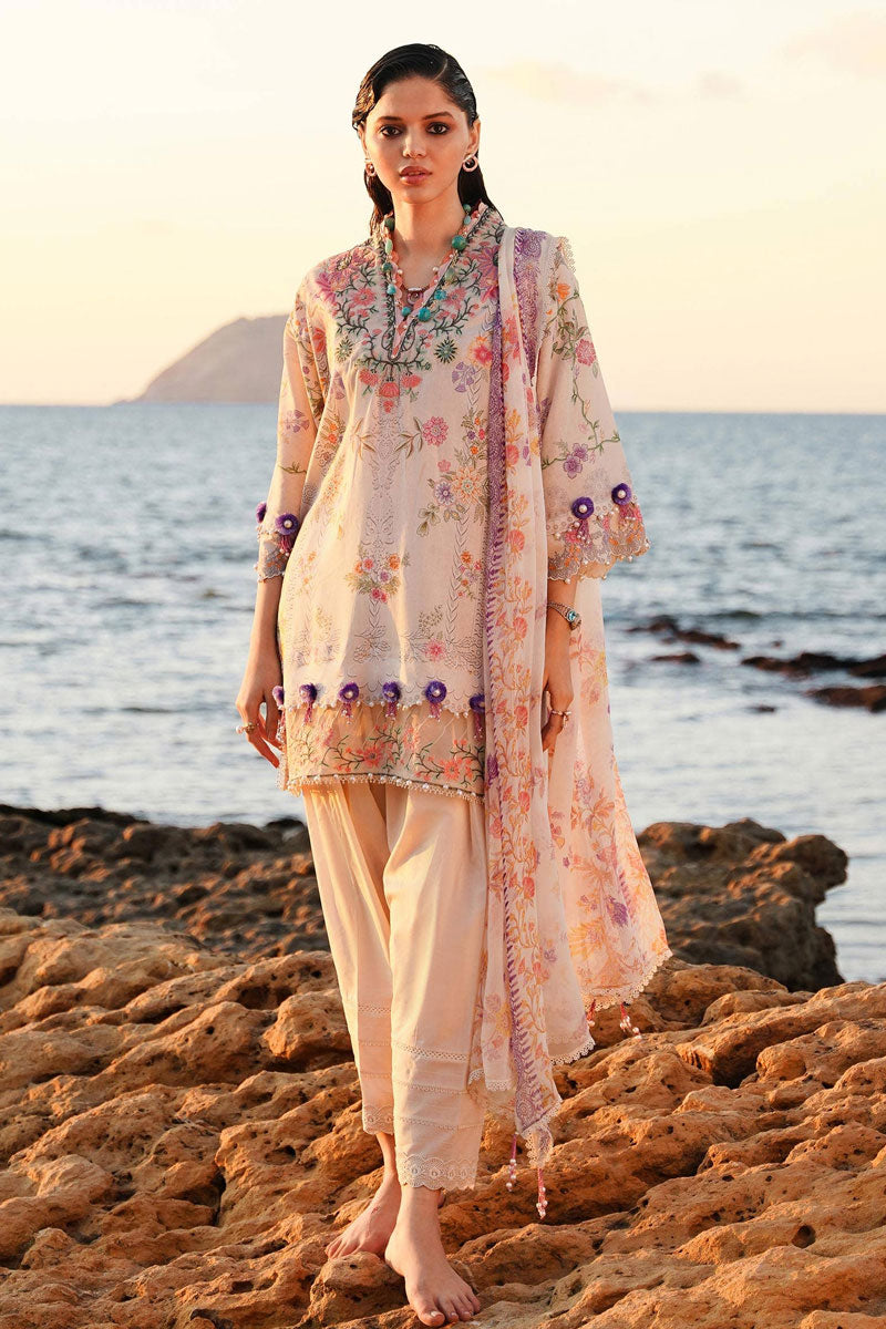 Sana Safinaz Luxury Muzlin Embroidered Lawn – 8A