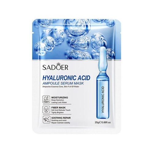 Sadoer Hyaluronic Acid Ampoule Serum Facial Mask 25G