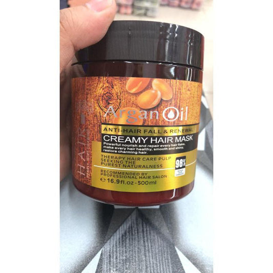 Keratin Argan Oil Anti Hair Fall & Renewal Creamy Hair Mask