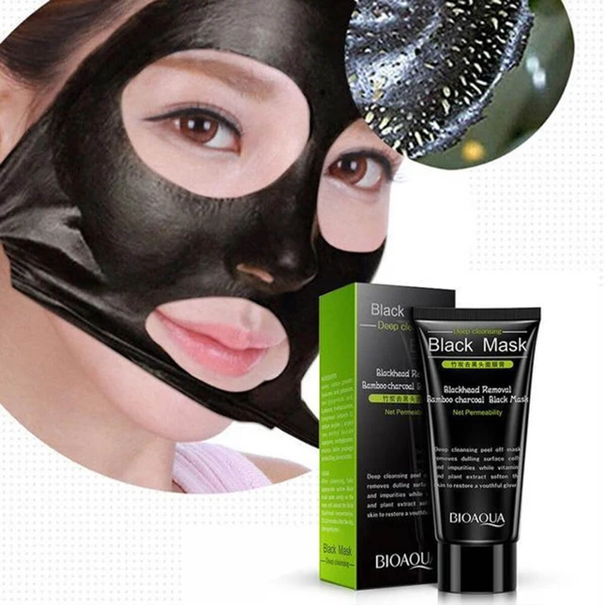 Bioaqua - Bamboo Blackhead Facial Mask - 60G