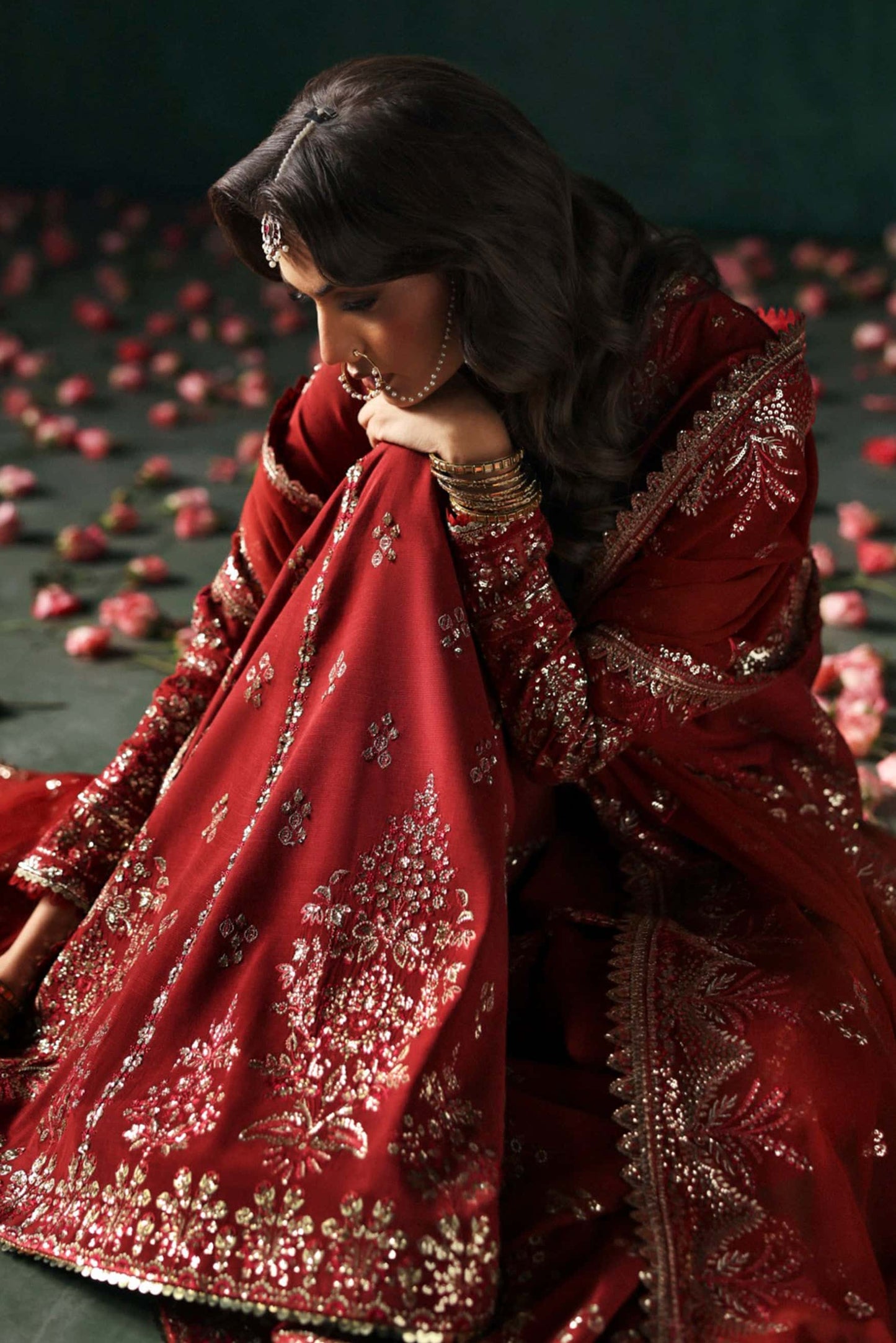 Afrozeh – DIVANI SILK EDIT ’25 “Tajdaar” | Luxury Silk Dress | Up to 50% OFF | Original Afrozeh Pakistan