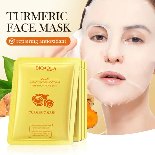 Bioaqua Turmeric Facial Mask - 1 PC
