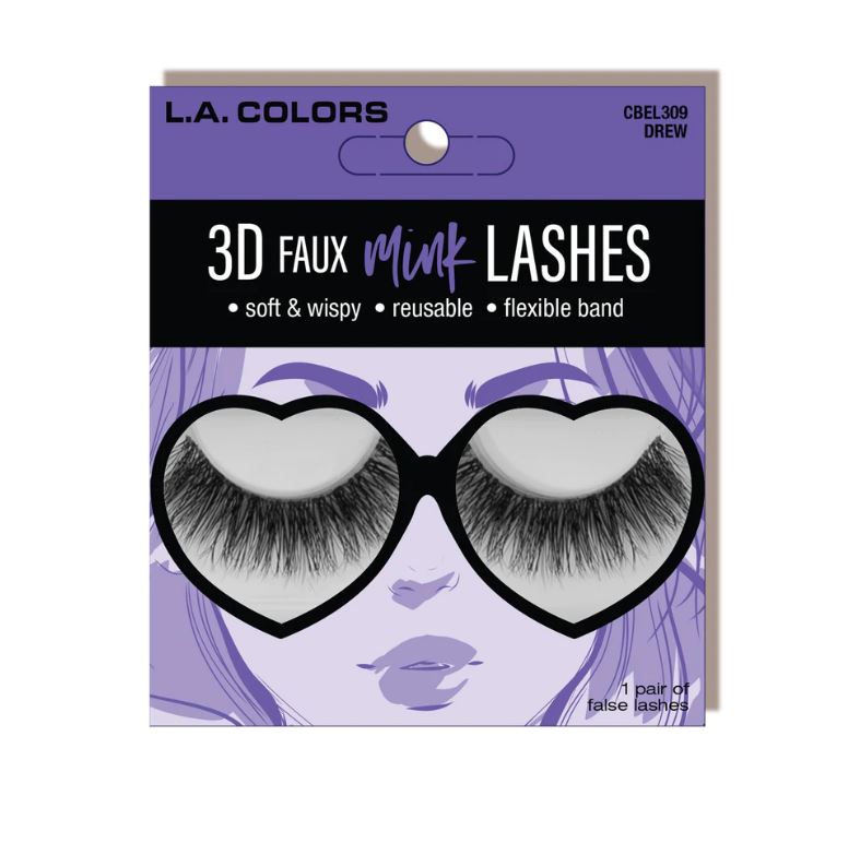 LA Colors Faux Mink Lashes