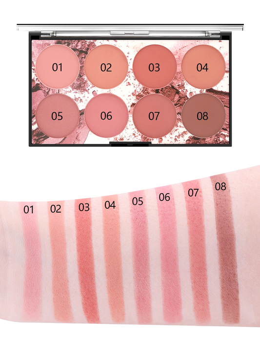 Miss Rose 8in1 Blusher Miss Rose 8in1 Blusher Miss Rose 8in1 Blusher