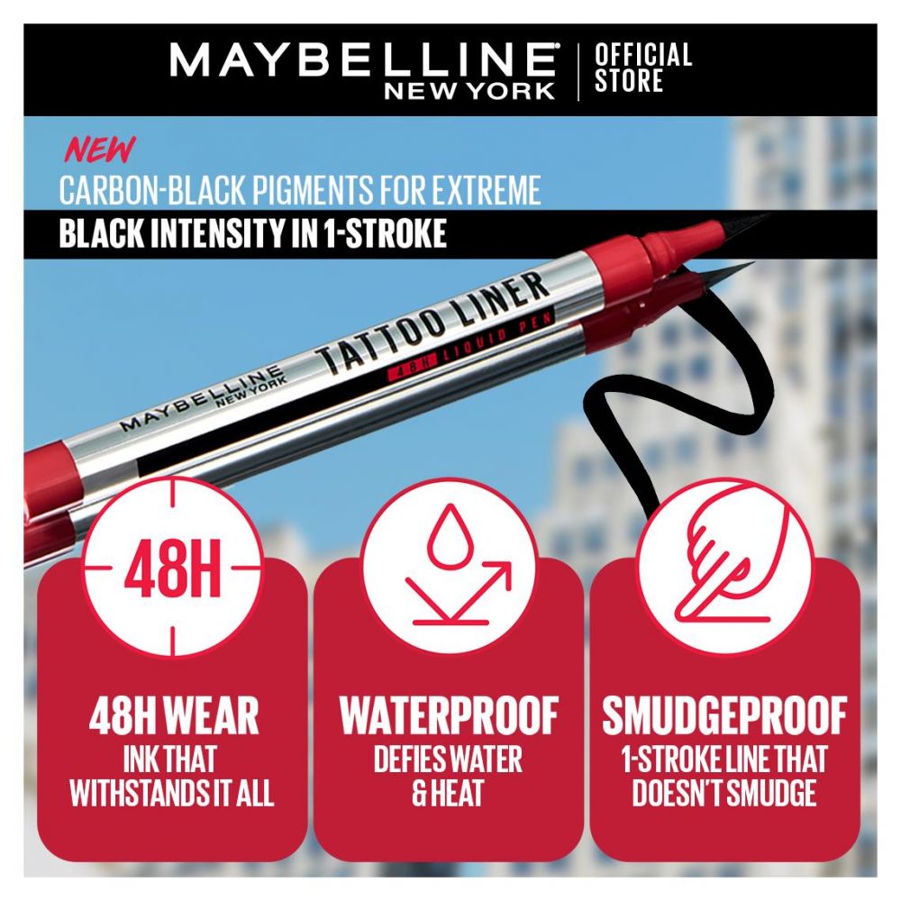 Maybelline Tattoo Liner 48H Liquid Pen — Up to 40% OFF