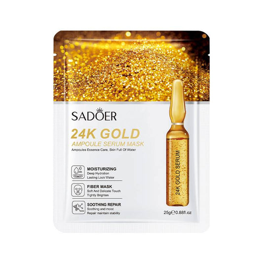 Sadoer - 24k Gold Ampoule Serum Facial Mask - 25g