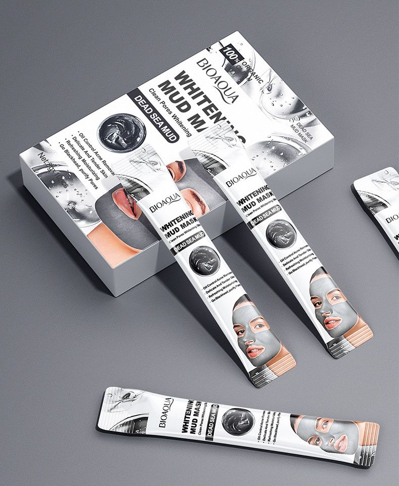 Bioaqua - Dead Sea Mud Whitening Mud Mask 8g - 10Pcs