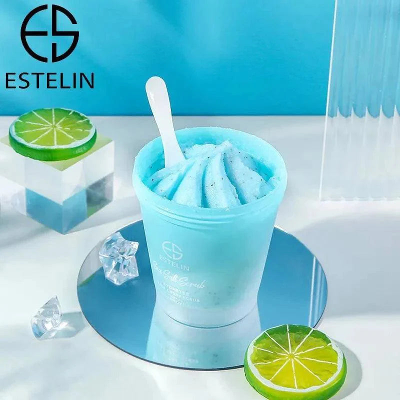 Estelin Sea Salt Scrub Hydrates Face & Body Scrub - 280g