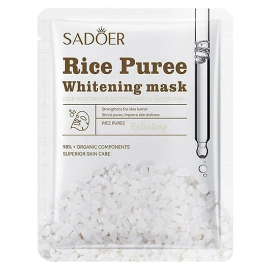 Sadoer - Rice Puree Whitening Facial Mask - 25g