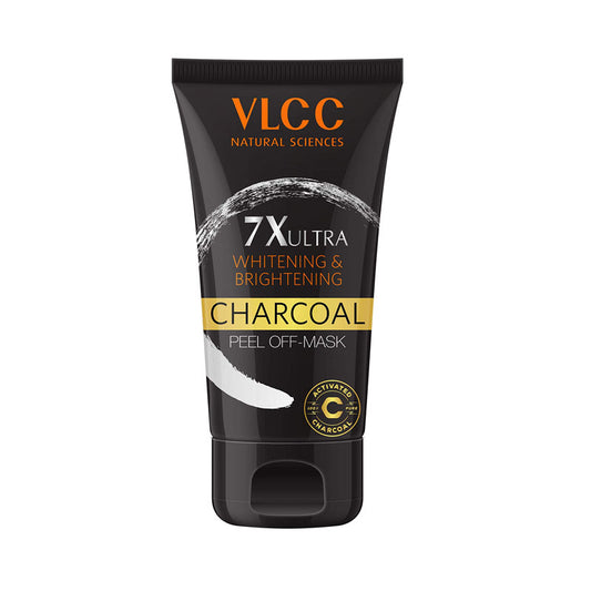 VLCC 7X Ultra Whitening And Brightening Charcoal Peel Off Mask 100g