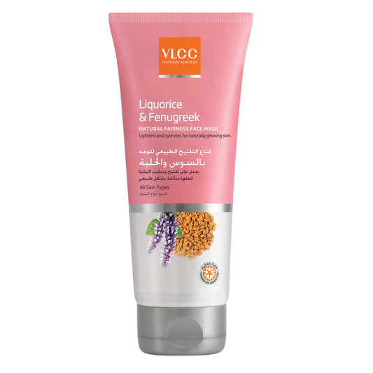 VLCC Liquorice & Fenugreek Natural Fairness Mask For All Skin Type 100ml