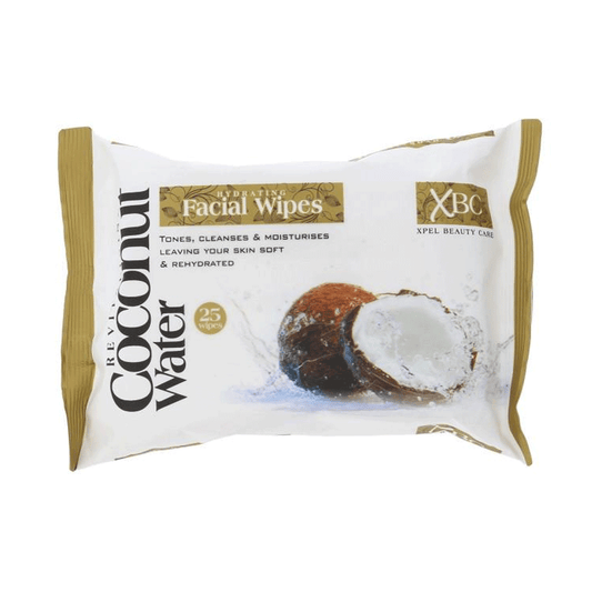 Xpel Coconut Water Facial Wipes 25 Pieces