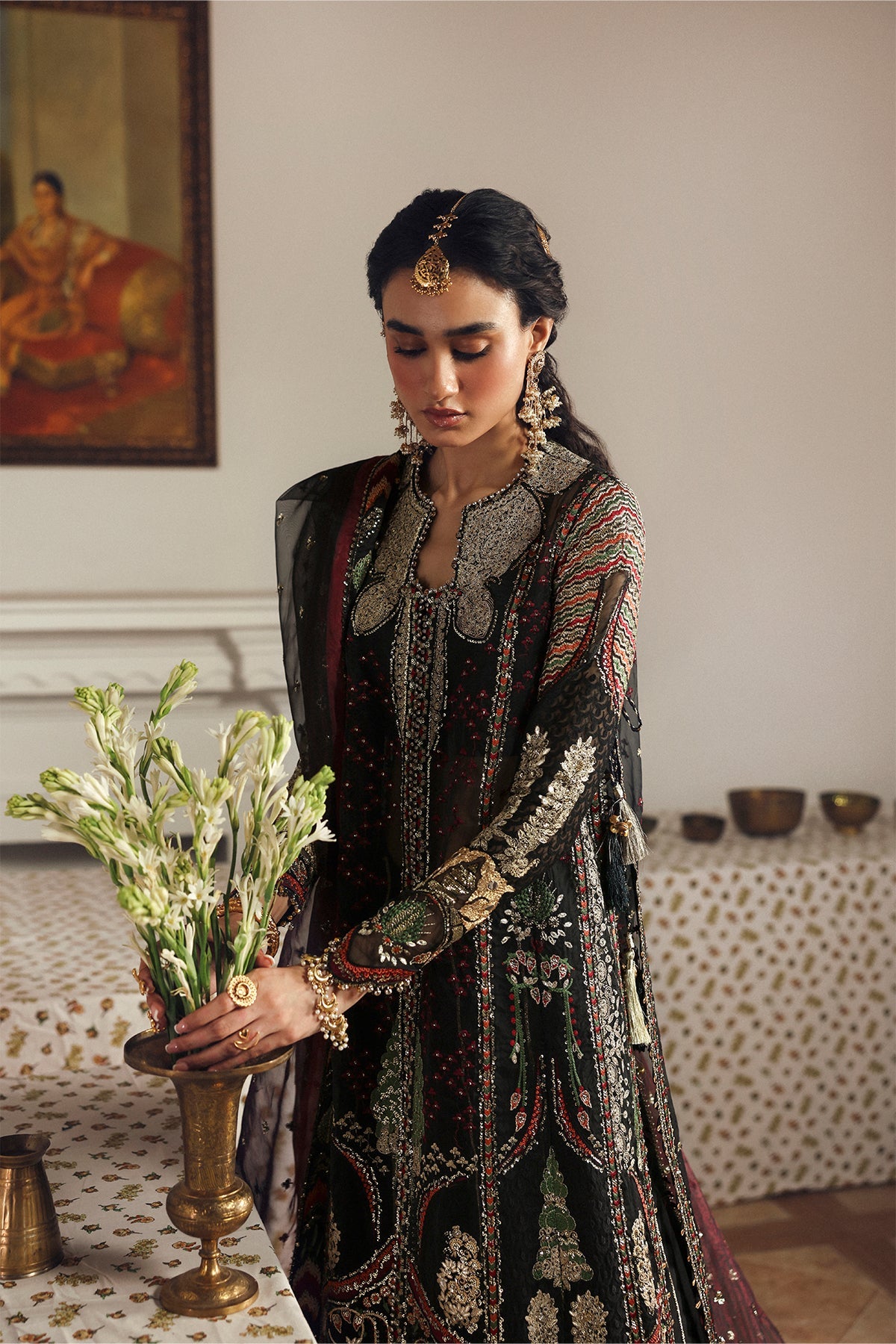 Afrozeh – Shehnai Wedding Formals ’25 “Dhanak” | Luxury Embroidered Dress | Up to 50% OFF | Original Afrozeh Pakistan