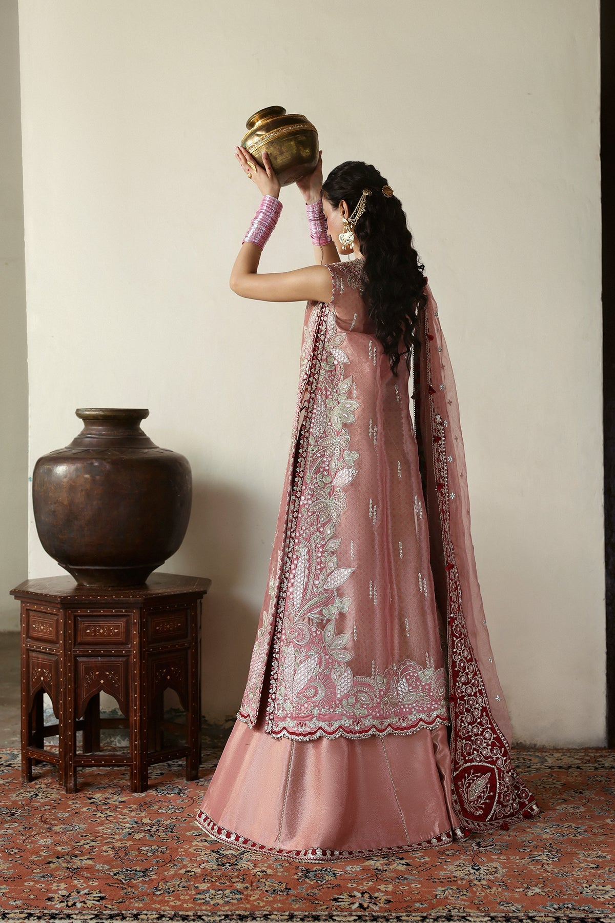 Afrozeh – Shehnai Wedding Formals ’25 “Roshaan” | Luxury Embroidered Dress | Up to 50% OFF | Original Afrozeh Pakistan