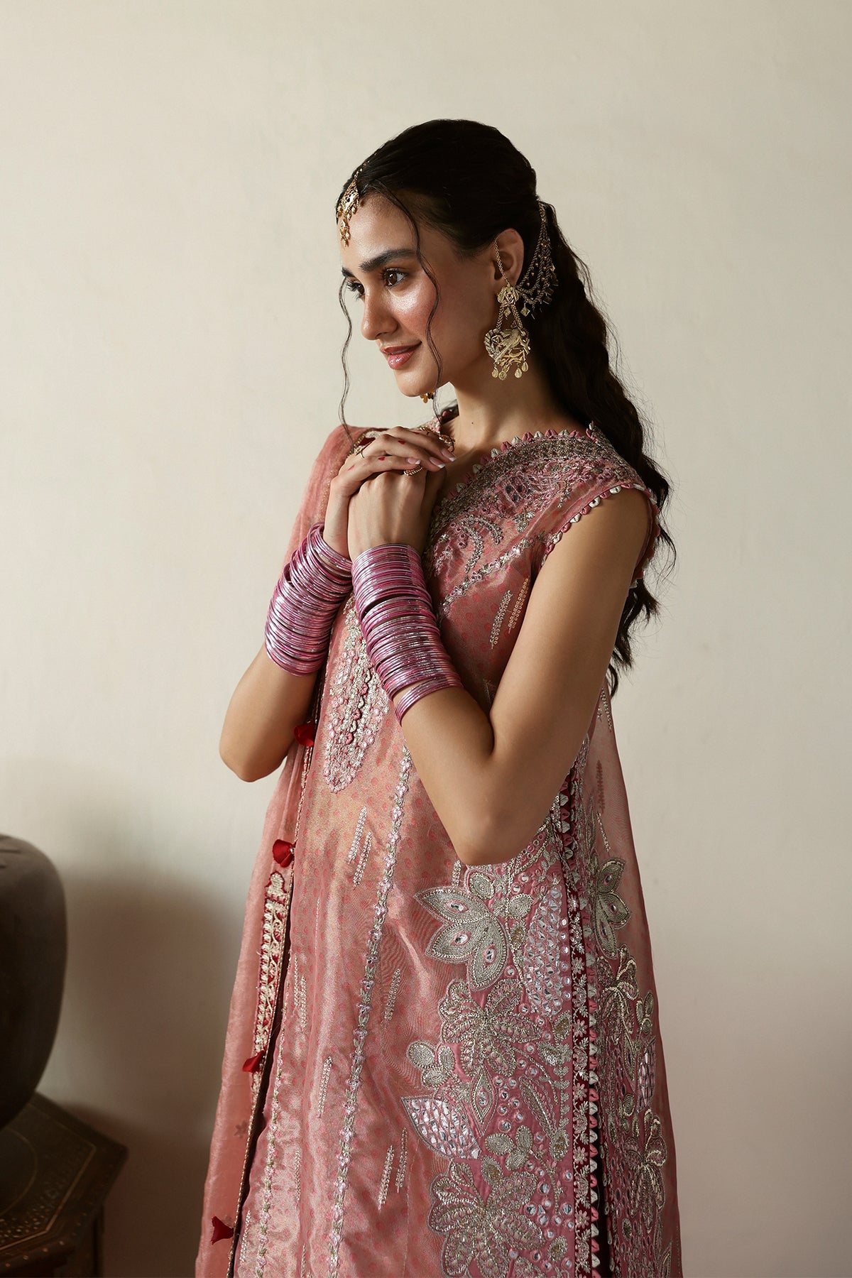 Afrozeh – Shehnai Wedding Formals ’25 “Roshaan” | Luxury Embroidered Dress | Up to 50% OFF | Original Afrozeh Pakistan
